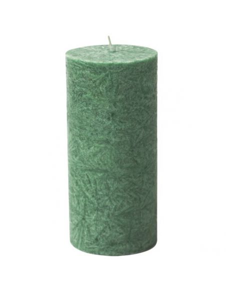 Vela de Cera de Palma Pilar Verde Kenzerfarm - 1 unidad