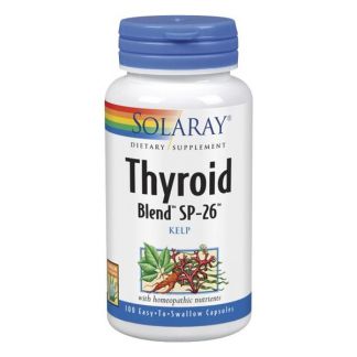 Thyroid Blend Solaray - 100 cápsulas