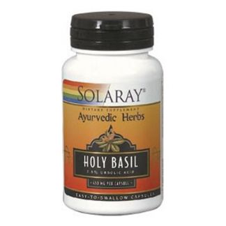 Holy Basil Solaray - 60 cápsulas
