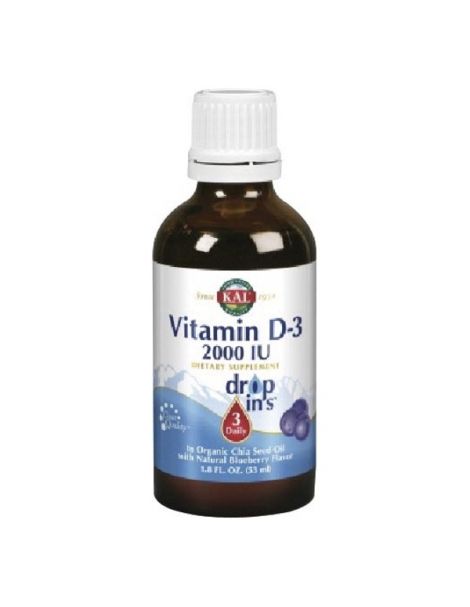 Vitamina D3 Gotas Kal - 53 ml