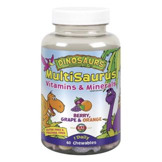 MultiSaurus Kal - 60 comprimidos masticables