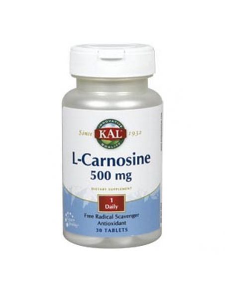 L-Carnosina 500 mg. Kal - 30 comprimidos