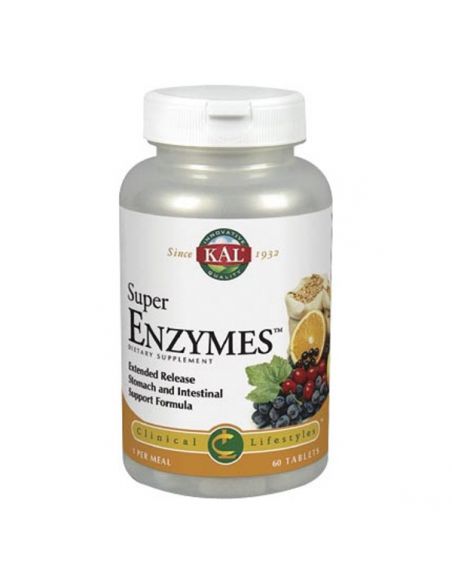 Super Enzymes Kal - 60 comprimidos