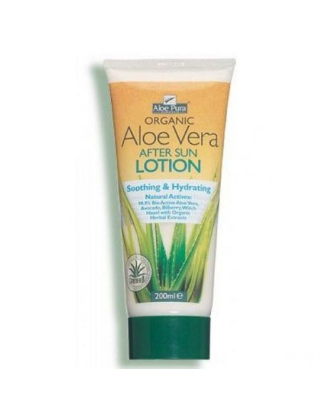 Loción After Sun Aloe Vera Optima - 200 ml.