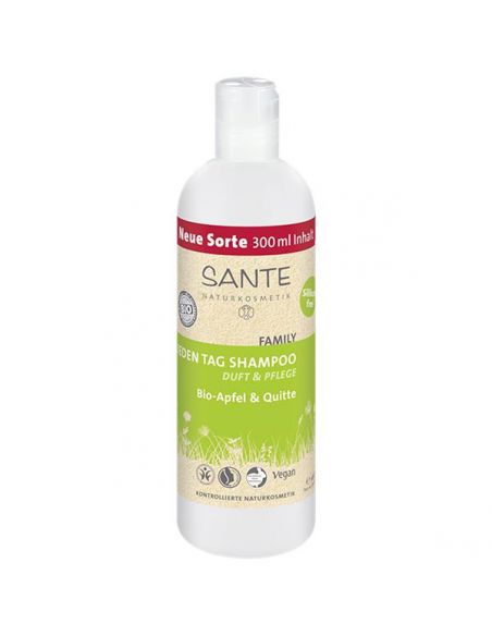 Champú Uso Diario Manzana Bio Sante - 300 ml.