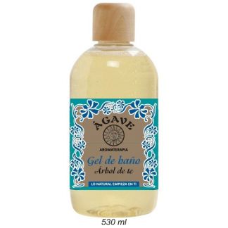 Gel de Baño de Árbol de Té Ágave - 530 ml.