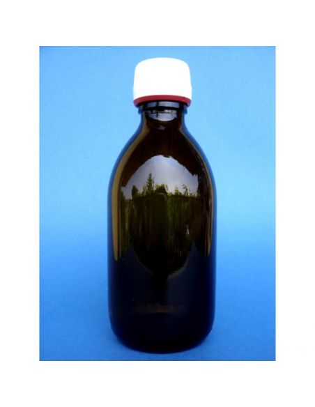 Frasco De Vidrio Topacio - 250 ml.