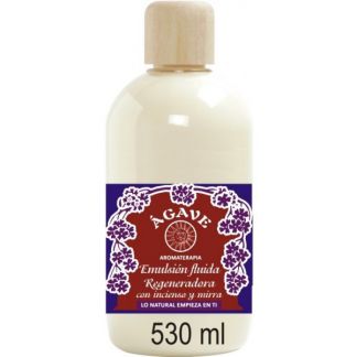 Leche Corporal Regeneradora de Incienso y Mirra Ágave - 530 ml.