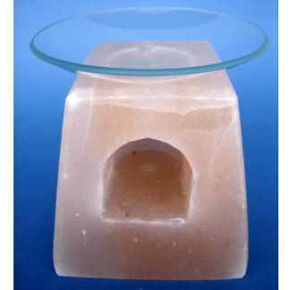 Portavelas de Sal Difusor de Esencias Pirámide