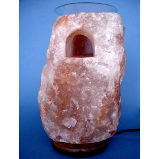 Lámpara de Sal Difusora de Esencias Rústica