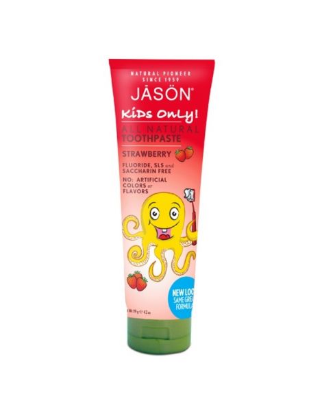 Dentífrico Fresa Kids Only Jásön - 119 gramos