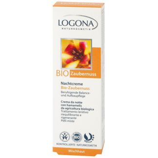 Crema de Noche Hamamelis Bio Logona - 40 ml.