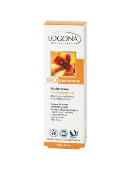 Crema de Noche Hamamelis Bio Logona - 40 ml.