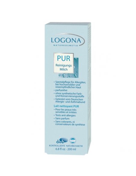 Leche Limpiadora Free Logona - 200 ml.
