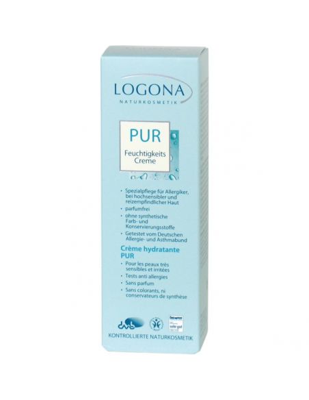Crema Hidratante Free Logona - 50 ml.
