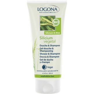 Champú & Gel de Ducha Silicio Logona - 200 ml.
