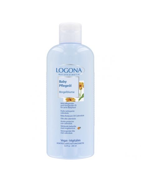 Aceite de Caléndula Bebé Logona - 200 ml.