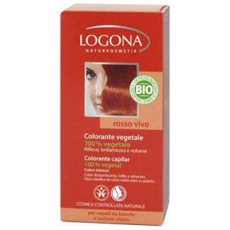 Colorante Vegetal Cobre Intenso Logona - 100 gramos