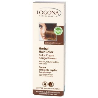 Colorante Vegetal en Crema Nogal Logona - 150 ml. 
