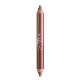Lápiz de Labios Dúo Bronze 01 Logona - 2.98 gramos