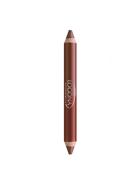 Lápiz de Labios Dúo Chesnut 02 Logona - 2.98 gramos