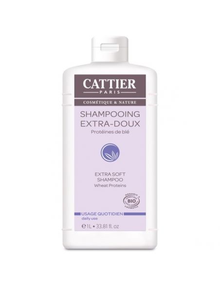 Champú Extrasuave Cattier - 1000 ml.