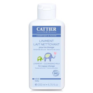 Linimento Bebé (Cambio de Pañal) Cattier - 200 ml.