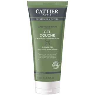 Gel de Ducha para Hombre Cabine de Bain Cattier - 200 ml.
