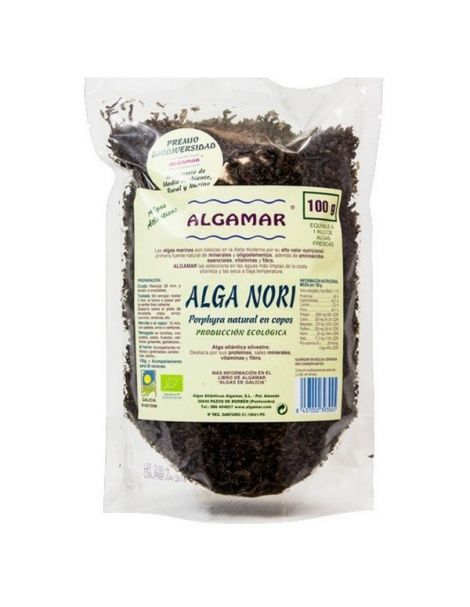 Alga Nori Copos Eco Algamar - 50 gramos