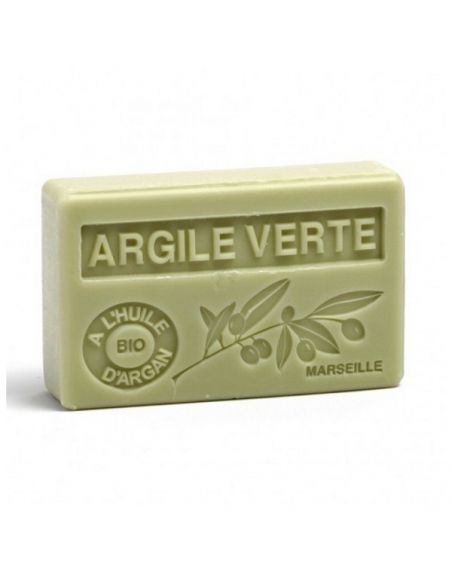 Jabón Marsella de Arcilla Verde - pastilla de 125 gramos