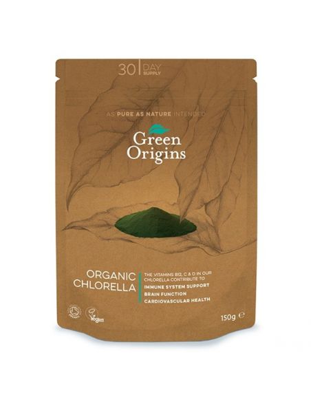 Chlorella en Polvo Green Origins - 150 gramos