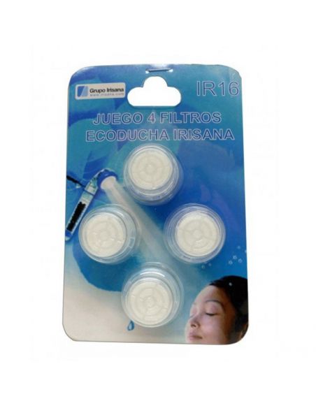 Filtro para Ecoducha Irisana - 4 unidades