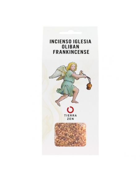 Incienso en Grano Igesia (Olíbano) + Carbón Tierra Zen - 40 gramos