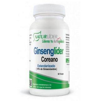 Ginseng Coreano Naturlíder - 60 cápsulas 