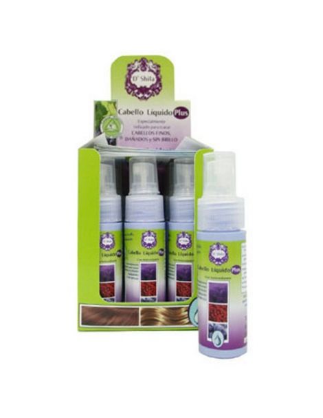 Loción Reforzante (Cabello Líquido Plus) D'Shila - 35 ml.