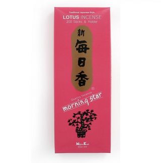 Incienso Loto (Morning Star Clásico) - caja 200 barritas
