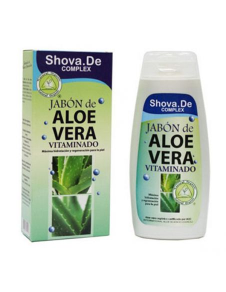 Jabón de Aloe Vera Complex Shova.De - 250 ml.
