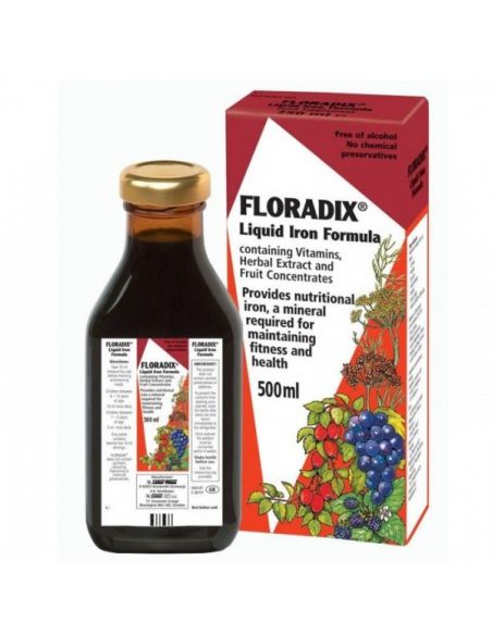 Floradix Hierro + Vitaminas Salus - 500 ml.