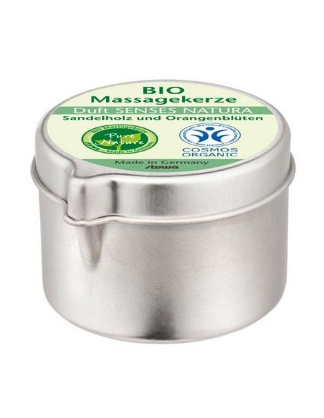 Vela de Masaje Vegetal Bio Sentidos Stuwa - 50 ml.