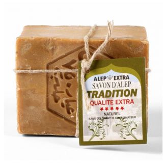 Jabón de Alepo Tradition - pastilla de 200 gramos