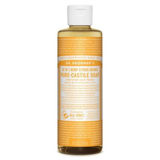 Jabón de Castilla Líquido Cítrico-Naranja Dr. Bronner´s - 236 ml.