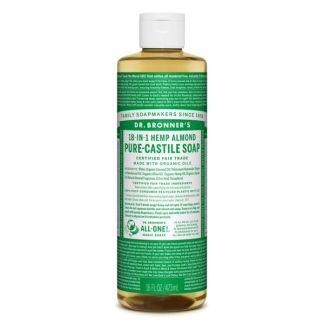 Jabón de Castilla Líquido de Almendras Dr. Bronner´s - 473 ml.