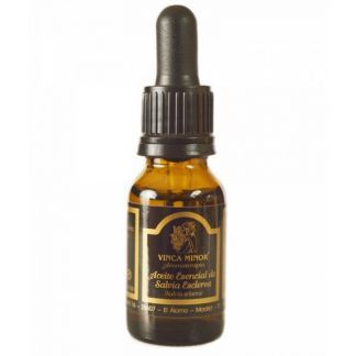 Aceite Esencial de Salvia Esclarea Vinca Minor - 17 ml.