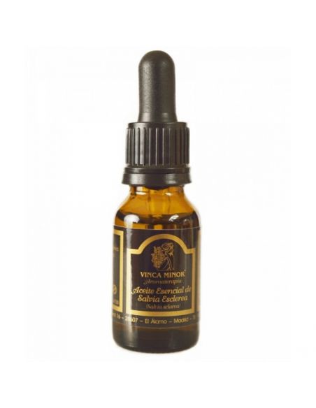 Aceite Esencial de Salvia Esclarea Vinca Minor - 17 ml.