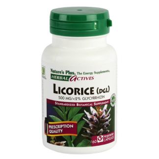 Regaliz (Licorice) Nature's Plus - 60 cápsulas