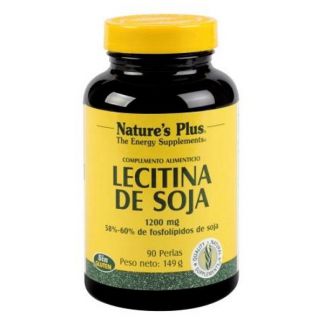 Lecitina de Soja 1200 mg. Nature's Plus - 90 perlas