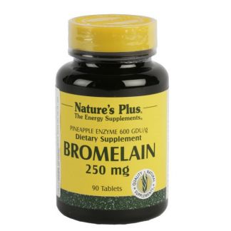Bromelaína 250 mg. Nature's Plus - 90 comprimidos