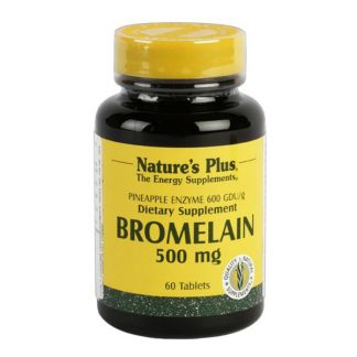 Bromelaína 500 mg. Nature's Plus - 60 comprimidos