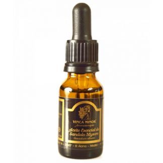 Aceite Esencial de Sándalo Mysore Vinca Minor - 17 ml.