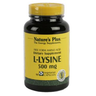 L-Lisina 500 mg. Nature's Plus - 90 cápsulas